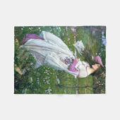 Flowers im Wind, John William Waterhouse Fleecedecke (Vorderseite (Horizontal))