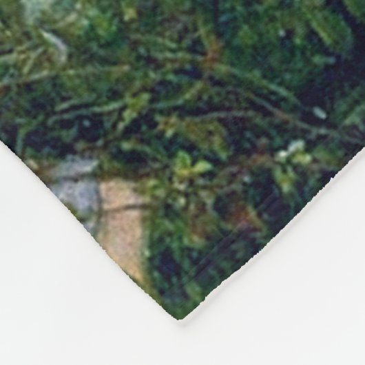 Flowers im Wind, John William Waterhouse Fleecedecke (Ecke)