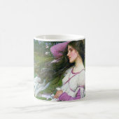 Flowers im Wind, John William Waterhouse Kaffeetasse (Mittel)