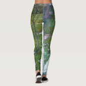 Flowers im Wind, John William Waterhouse Leggings (Rückseite)