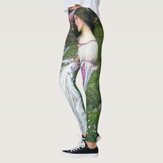 Flowers im Wind, John William Waterhouse Leggings (Links)