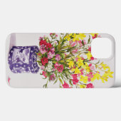 Flowers in a Chinese Jar Case-Mate iPhone Hülle (Rückseite (Horizontal))