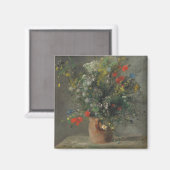 Flowers in a Vase, c.1866 Magnet (Vorderseite/Rückseite)