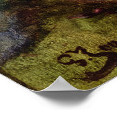 Flowers in a Vase Poster (Ecke)