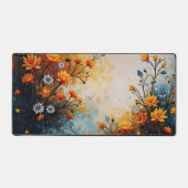 Flowers in Celebration Schreibtischunterlage (Vorderseite)