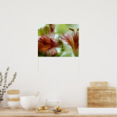 Flowers in ice poster (Küche)