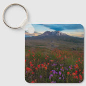 Flowers | Indian Paintbrush & Penstemon Schlüsselanhänger (Vorderseite)