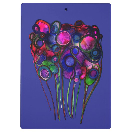 Flowers Klemmbrett (Rückseite)