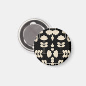 Flowers Magnet (Vorderseite/Rückseite)
