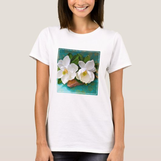 Flowers | Magnolia Flower T-Shirt (Vorderseite)