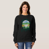 Flowers Make Me Happy Botanical Flowers Gardening  Sweatshirt (Vorne ganz)