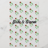 Flowers More or Paares, Shower Game Flyer (Hinten)