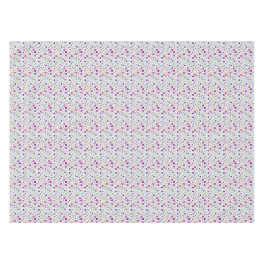 Flowers Multicolored Shades Design Tischdecke (Vorderseite (Horizontal))