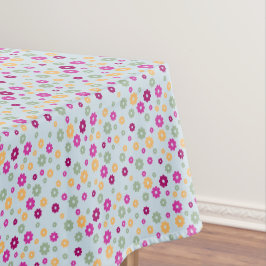 Flowers Multicolored Shades Design Tischdecke