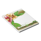 Flowers Notizblock (angewinkelt)