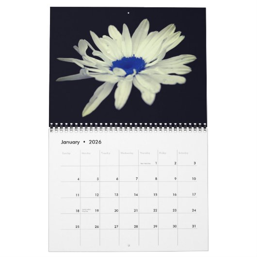 Flowers Of A Different Color Kalender (Jan 2026)