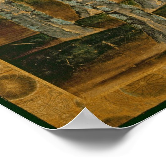 Flowers of Camellias Poster (Ecke)