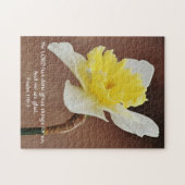 Flowers of Faith Psalm Daffodil Puzzle (Horizontal)
