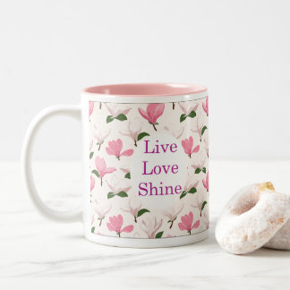Flowers of Hope Mug Zweifarbige Tasse