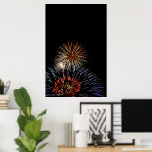 Flowers of Light Print Poster (Heimbüro)