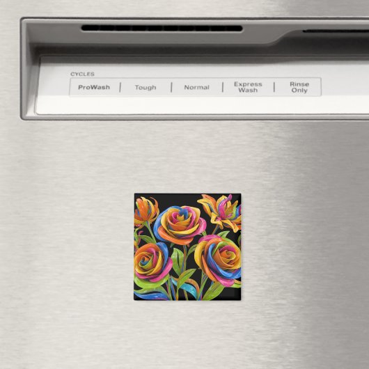 Flowers of the mind magnet (In Situ (Geschirrspüler))