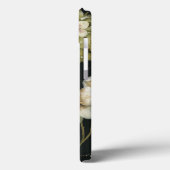 Flowers on Black Case-Mate iPhone Hülle (Rückseite / Links)