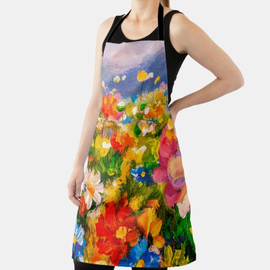 Flowers paintings monet painting claude impression schürze (InSitu)