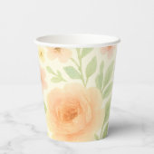 Flowers Pappbecher (Rückseite)