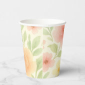 Flowers Pappbecher (Rechts)