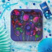 Flowers Pappteller (Party)