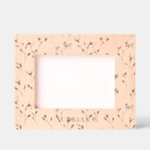 Flowers Personalized Geätzte Rahmen (Vorderseite)