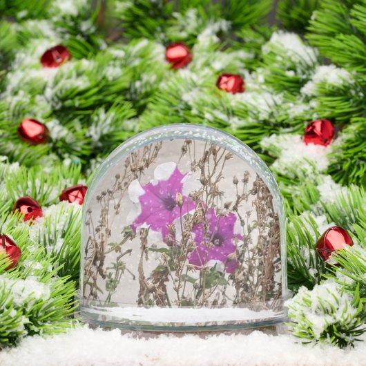 Flowers Photo and Painting Schneekugeln (Weihnachten)