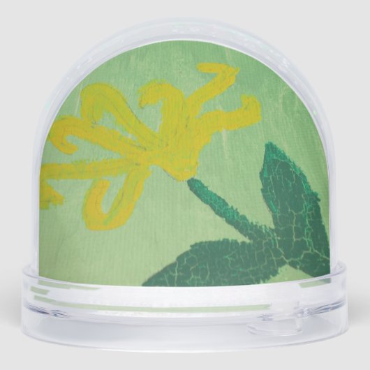 Flowers Photo and Painting Schneekugeln (Rückseite)