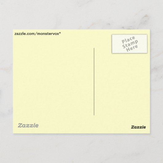 Flowers Postkarte (Rückseite)