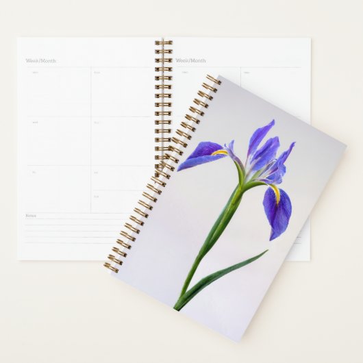 Flowers | Purple Iris Flower Planer (Anzeige)