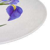 Flowers | Purple Iris Flower Schneidebrett (Ecke)