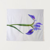 Flowers | Purple Iris Flower Wandteppich (Vorderseite (Horizontal))