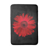 Flowers | Red Gerbera Daisy Badematte (Vorderseite Vertikal)