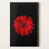 Flowers | Red Gerbera Daisy Planer (Rückseite)