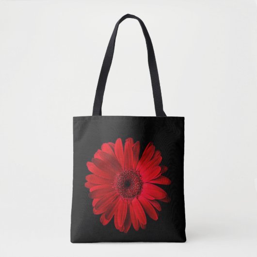 Flowers | Red Gerbera Daisy Tasche (Vorderseite)