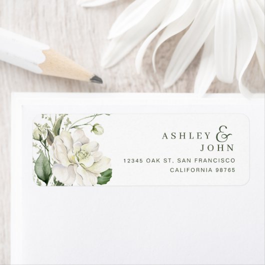 Flowers Return Address Labels (Insitu)