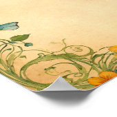 Flowers Scrapbook & Junk Journal Supplies Downlad Poster (Ecke)