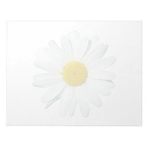 Flowers Single Daisy Notizblock