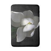 Flowers | Single White Magnolia Blossom Badematte (Vorderseite Vertikal)