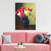 Flowers | Spring Flower Bouquet Leinwanddruck (Insitu (Wohnzimmer))