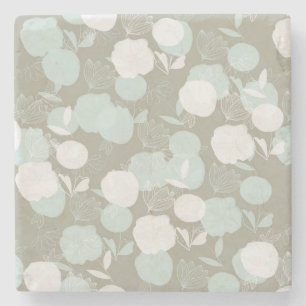 Flowers Steinuntersetzer