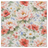 Flowers Stoff (Nahaufnahme)