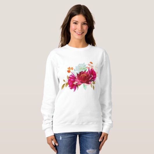 Flowers Sweatshirt (Vorne ganz)