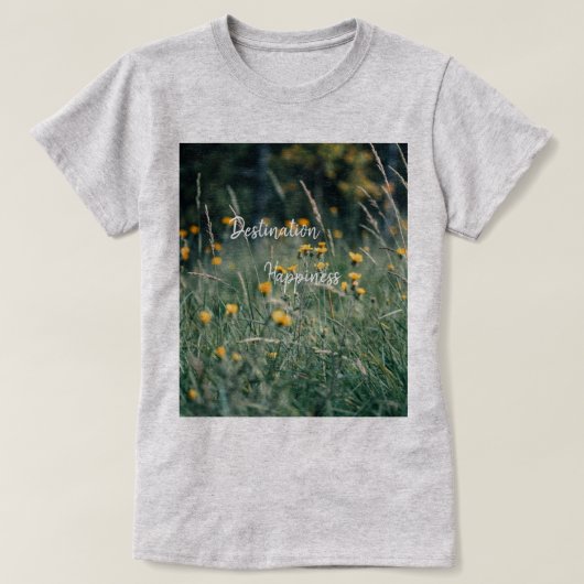 Flowers T-Shirt (Image created by grok) (Design vorne)
