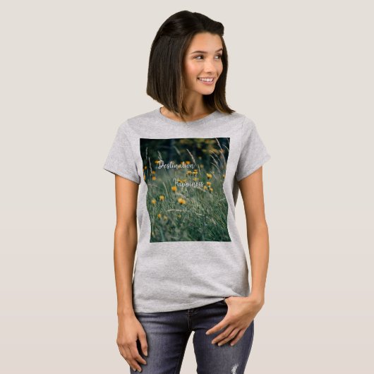Flowers T-Shirt (Image created by grok) (Vorne ganz)